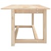 vidaXL Konferenčný stolík 110x55x45 cm borovicový masív