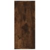 vidaXL Komoda dymový dub 88x30x70 cm spracované drevo