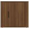 vidaXL Nočné stolíky 2 ks hnedý dub 50x39x47 cm