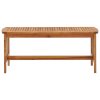vidaXL Konferenčný stolík 102x50x43 cm akáciový masív