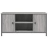 vidaXL TV skrinka sivý dub sonoma 100x40x50 cm spracované drevo