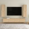 vidaXL TV skrinka, dub sonoma 30,5x30x110 cm, kompozitné drevo