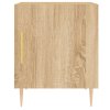 vidaXL Nočné stolíky 2 ks dub sonoma 40x40x50 cm kompozitné drevo