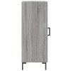 vidaXL Komoda sivý dub sonoma 34,5x34x90 cm spracované drevo