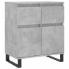 vidaXL Komoda betónovo sivá 60x35x70 cm spracované drevo
