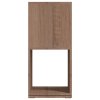 vidaXL Otočná skrinka dub sonoma 34,5x34,5x75,5 cm drevotrieska