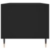 vidaXL Konferenčný stolík čierny 90x49x45 cm spracované drevo