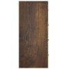 vidaXL Komoda so 4 zásuvkami 60x30,5x71 cm dymový dub