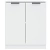 vidaXL Komody 2 ks biele 60x30x70 cm spracované drevo