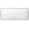 vidaXL Posteľ boxspring tmavošedá látková 80x200 cm