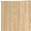vidaXL TV nástenná skrinka dub sonoma 40,5x30x102 cm kompozitné drevo