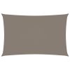 vidaXL Tieniaca plachta, oxford, obdĺžniková 5x8 m, sivohnedá