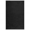 vidaXL Chlpatý koberec s vysokým vlasom čierny 200x290 cm
