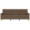 vidaXL 3-miestna pohovka hnedá 180 cm látka