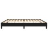 vidaXL Posteľný rám čierny 200x200 cm látka