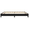 vidaXL Rám na boxspring posteľ čierny látka 200x200 cm