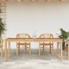 vidaXL Záhradný jedálenský stôl 200x90x75 cm tíkové masívne drevo