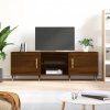 vidaXL TV skrinka hnedý dub 150x30x50 cm kompozitné drevo