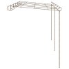 vidaXL Záhradná pergola, starožitná hnedá 6x3x2,5 m, železo