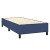 vidaXL Posteľný rám boxspring s matracom modrý 90x190 cm látka