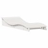 vidaXL Lehátko na opaľovanie biele 205x80x31,5 cm masívna borovica
