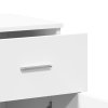 vidaXL Komoda, biela 79x38x80 cm, kompozitné drevo