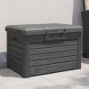 vidaXL Vonkajší box na vankúše antracit 73x50,5x46,5 cm polypropylén