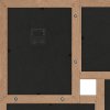 vidaXL Kolážový fotorámik na 24 fotiek (13x18 cm) bledohnedý MDF