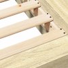 vidaXL Posteľný rám dub sonoma 90x190 cm kompozitné drevo