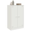 vidaXL Komoda biela 67x39x107 cm oceľová