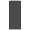 vidaXL Vysoká skrinka antracitová 67x39x95 cm oceľová