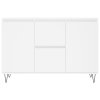 vidaXL Komoda, biela 104x35x70 cm, kompozitné drevo