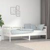 vidaXL Denná posteľ biela masívna borovica 80x200 cm