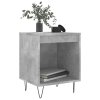 vidaXL Nočné stolíky 2 ks betónové sivé 40x35x50 cm kompozitné drevo