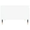 vidaXL Konferenčný stolík biely 55x55x36,5 cm spracované drevo