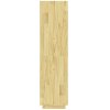 vidaXL Knižnica/deliaca stena 40x35x135 cm, borovicový masív