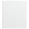 vidaXL TV skrinka biela 100x35x40 cm spracované drevo