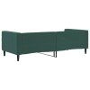 vidaXL Denná posteľ tmavozelená 90x200 cm zamat