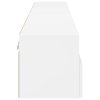 vidaXL TV nástenné skrinky 2 ks biele 100x30x30 cm kompozitné drevo