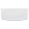 vidaXL Umývadlo 36x14 cm keramické biele