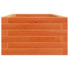 vidaXL Záhradný kvetináč voskovohnedý 90x40x23 cm masívna borovica