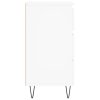 vidaXL Komoda biela 60x35x70 cm spracované drevo