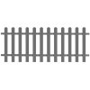 vidaXL Latkový plot, WPC 200x80 cm