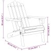 vidaXL Záhradné stoličky Adirondack 2 ks akáciový masív