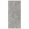 vidaXL Komoda, betónovo sivá 102x33x75 cm, kompozitné drevo