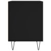 vidaXL Nočné stolíky 2 ks čierne 40x35x50 cm kompozitné drevo