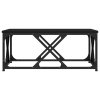 vidaXL Konferenčný stolík čierny 70x70x30 cm kompozitné drevo