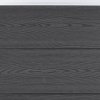vidaXL Sada plotových panelov sivá 526x186 cm WPC