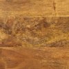 vidaXL Konferenčný stolík 45x45x40 cm mangovníkový masív a železo