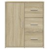 vidaXL Komoda dub sonoma 60x31x70 cm kompozitné drevo